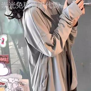 冰丝硬核防晒衣服女轻薄款夏季学生新款抗UV骑车凉感开衫外套