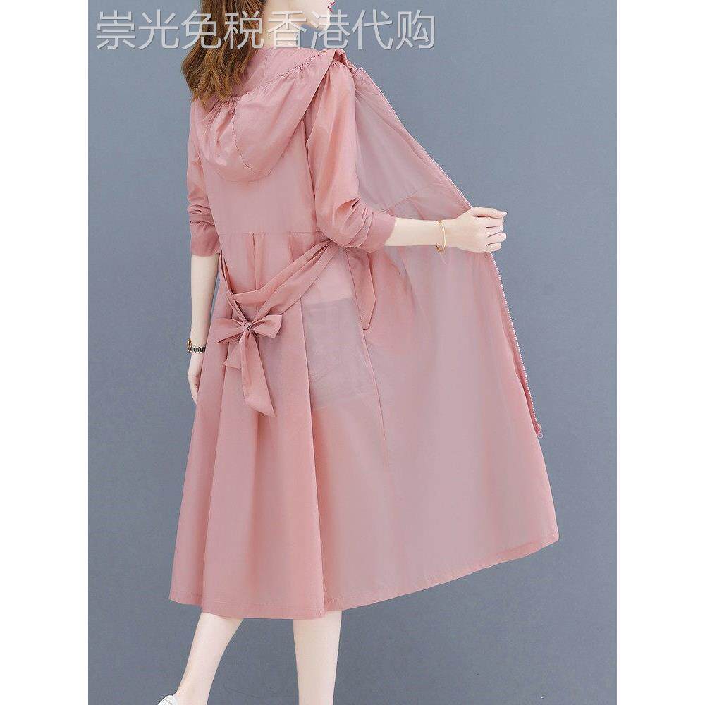 采购产品女性薄防晒服,透气2025夏季新韩式多功能风衣,轻夹克,