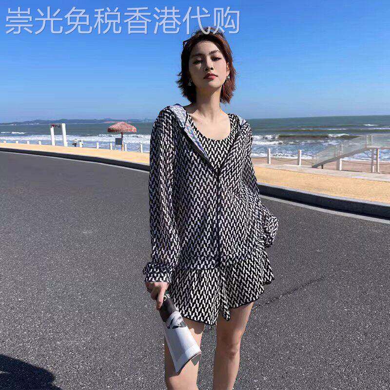 arejoan泳衣分体遮肚显瘦游泳衣三件套保守2026年新款泡温泉
