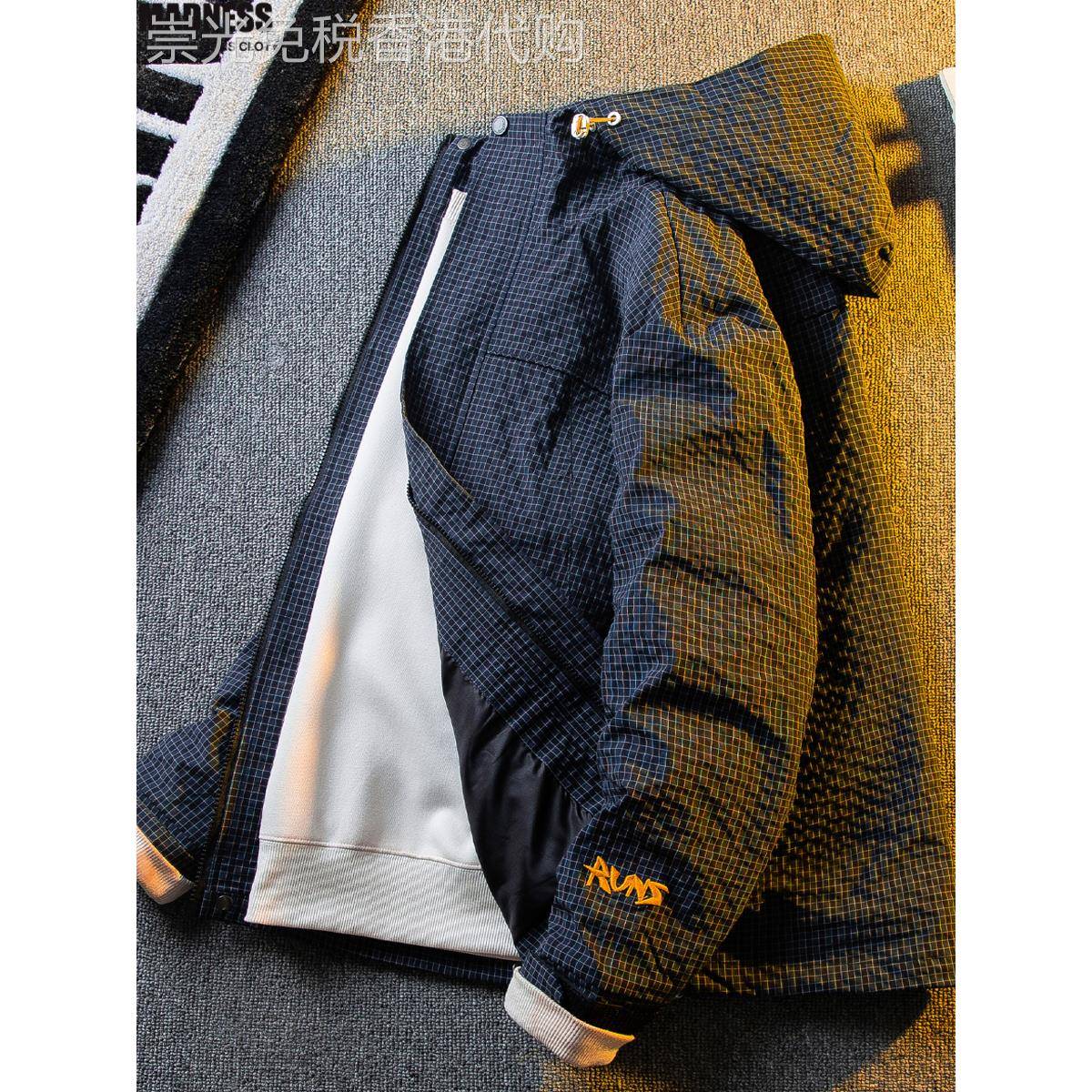 Madness Mdns Clot春秋款防风防水运动冲锋衣外套男机能风衣夹克