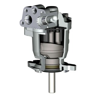 转速50至4200RPM HEM Gear Hydro hydYrogear 小型柱塞马达