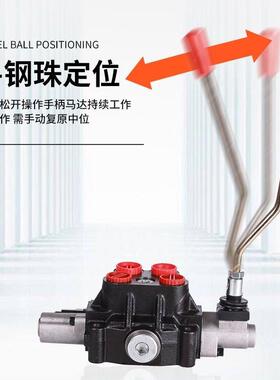 液压浮动换d向阀多路阀DFX50整体系列分配器液压整体反向多路阀