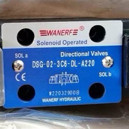 WANERF  DSG-02-3vC6-DL-A220 液压电磁换向阀全新发货