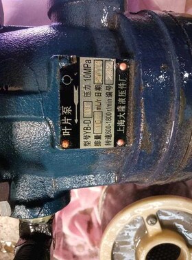 上海大隆液压件厂 YvB-D10液压叶片油泵全新