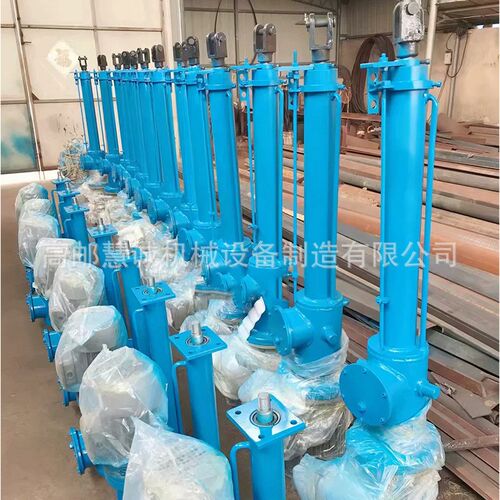 DYTZ整体直式电m液动推杆DYTP分体平行拐角式煤矿防爆液压推杆