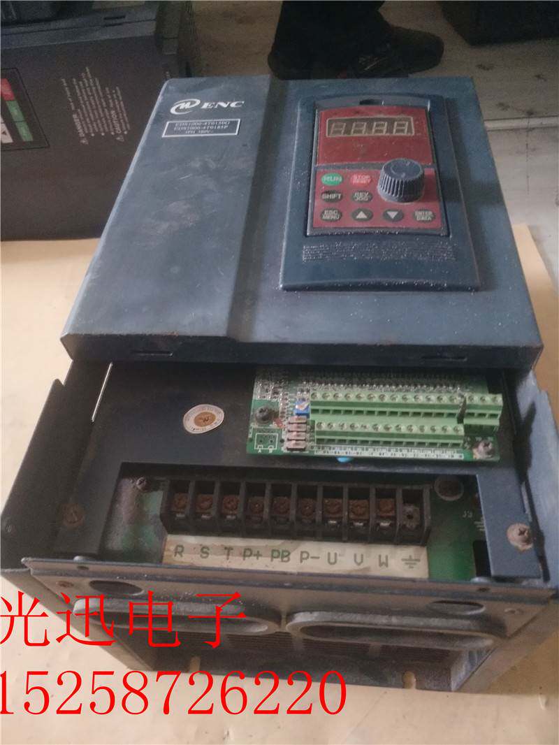 enc易能15kw变频器380v eds1000-4t0150g/0185p已测试包好18.5kw