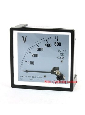 针式交流电压表DH/CZ96/96L1/450V3B00V 500V12KV10KV/100V适用于