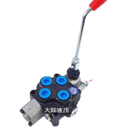 液压马达控制阀分配器双向油缸强升强降换向阀定位复位.手动操作