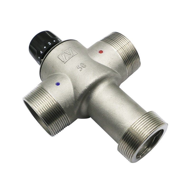 温混水阀流量口j径大浴池温泉泳池宾馆洗浴恒温自动温水控制适用