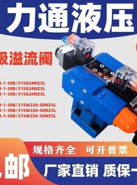 液压多级电磁溢流阀DB3U10H-1-30B/315G24NZL5L  DB2U10/20/30