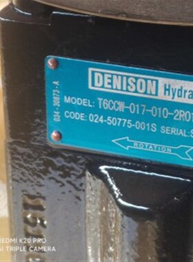 DENISON丹尼逊叶片泵SDV10 1B4B/1B3B/1BJ2B/1B1B 1A/1B油泵【议