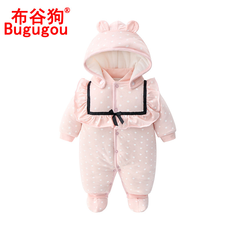 婴儿连体衣秋冬加厚棉衣宝宝冬装0-1岁外出服夹棉保暖套装爬爬服,童装/婴儿装/亲子装,连身衣/爬服/哈衣,淘宝优惠券,粉丝福利购,淘宝优惠卷