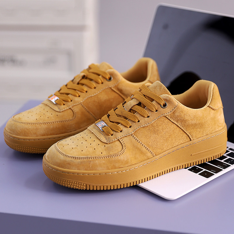 AF1空军.一号小麦色男鞋官方正品旗舰店低帮休闲鞋情侣百搭板鞋女,流行男鞋,时尚休闲鞋,淘宝优惠券,粉丝福利购,淘宝优惠卷