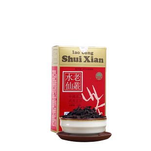 戏球名茶 武夷岩茶大红袍 老丛水仙茶叶100g 散装纸盒乌龙茶