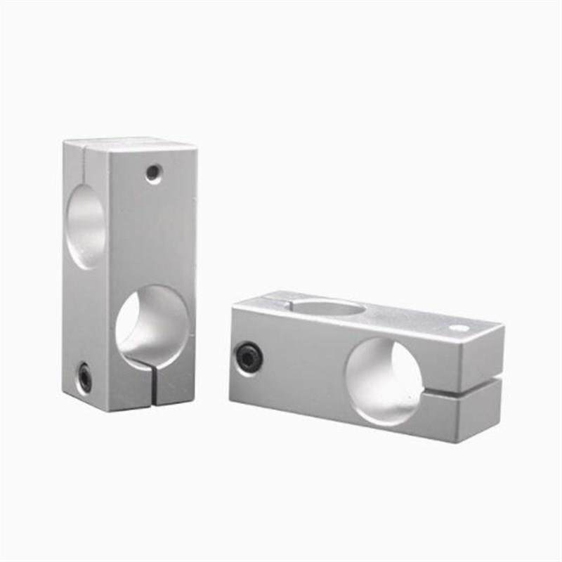 支柱固定夹垂直固定异径紧固铝合金光轴十字块钢圆管固定架连接件