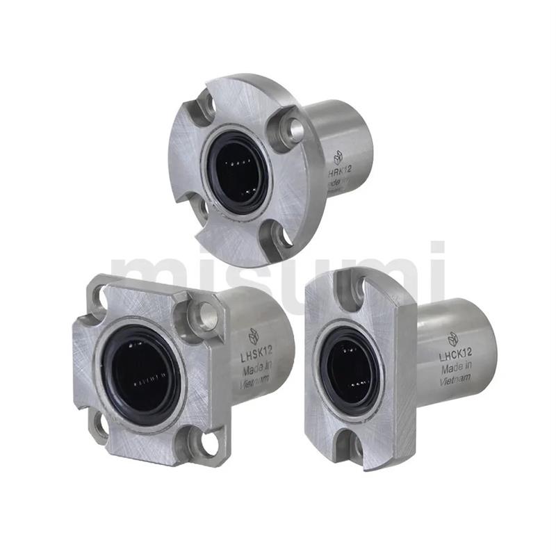 替代米思米LHCK6/6G/6H/6L/8/8G带法兰直线轴承/紧凑型/单衬型