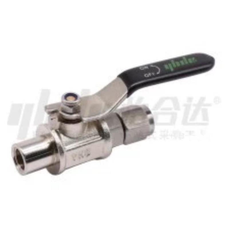 怡合达YHDV-QS-Z-K-3-10 YHDV-QS-Z-K-1-4小型球阀 内螺纹+卡套式