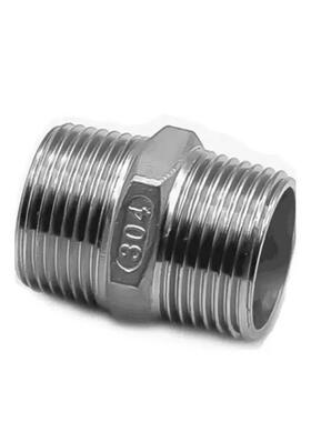 304不锈钢E六角丝双头对丝接头C-SUCNR10A/8a/20A/25A/6a/15A