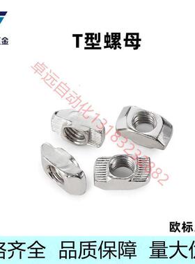 紧固T型螺母型材配件AHC21-206/308/408/4010-M3/M4/M5/M6 AHC31