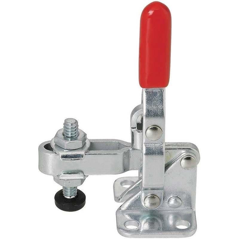 不锈钢快速夹钳TCVF1 1S 2 2S 3 3S 4 4S立式把手法兰底座压紧器