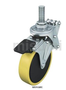 替代CMPR CMPRS CMPG CMPGS100 125 /S 减震脚轮 防静电 聚氨酯