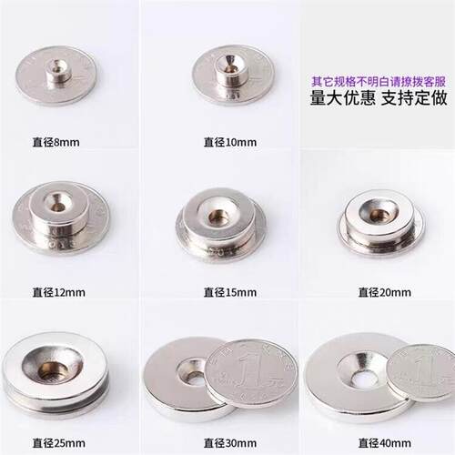 NHXCS2强磁铁C-NHXCC8/NHXCCH10/12/15/20/25-5.5/4/3/5/4.5/6/30