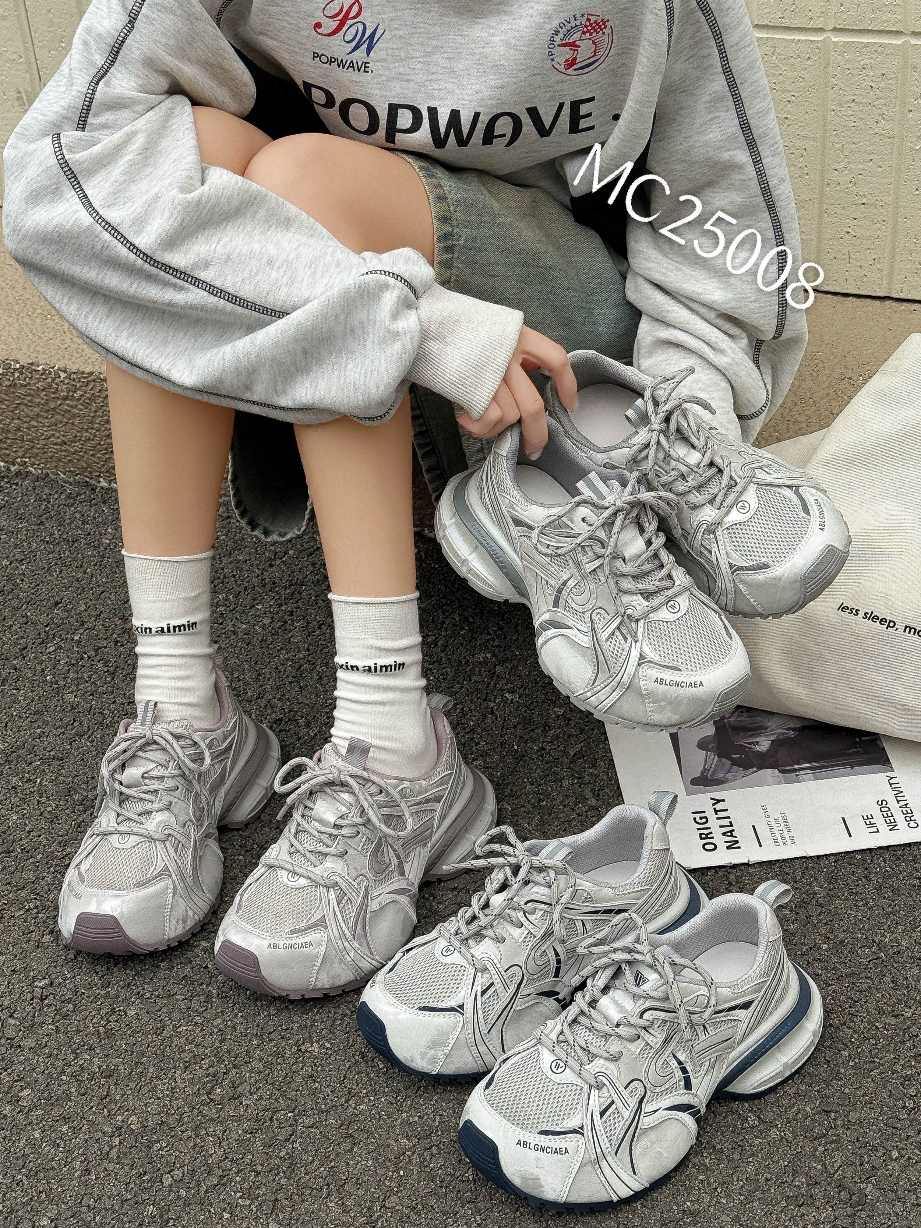 网面增高厚底透气绝美运动休闲鞋女2026春季新款系带时尚老爹鞋潮,女鞋,时尚休闲鞋,淘宝优惠券,粉丝福利购,淘宝优惠卷