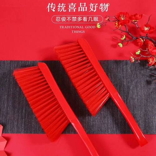 木质结婚娘家陪嫁红色床刷