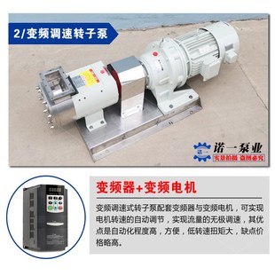 糖蜜巧克力 食用油输送泵 不锈钢食品灌装泵 S高粘度物料输送泵