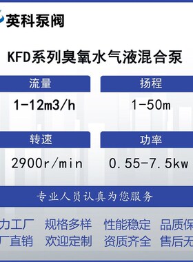 自吸式气液混合泵40KoFD-4臭氧水不锈钢气浮机耐腐蚀2.2kw溶气水