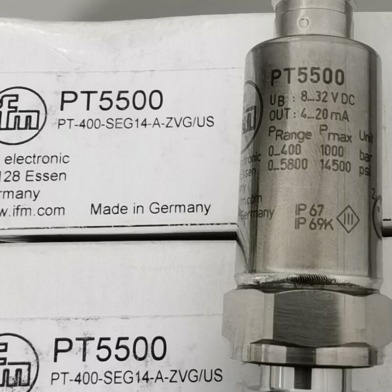 德国IFM易福门PT5500压力传感器0-400Kbar压铸机液压机压力变送器