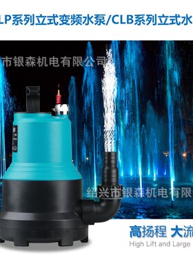 森森 潜水泵CLBh-4500/5500/6500/8000/12000/15000假山池塘潜水