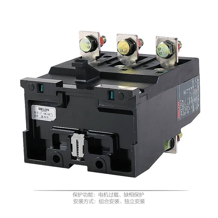 德力西热过载保护继电器电动机过载保护器jrs2-180/f继电器