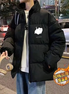 2226秋冬季新款棉衣男士小棉袄加厚情侣ins百搭棉服立领保暖外套