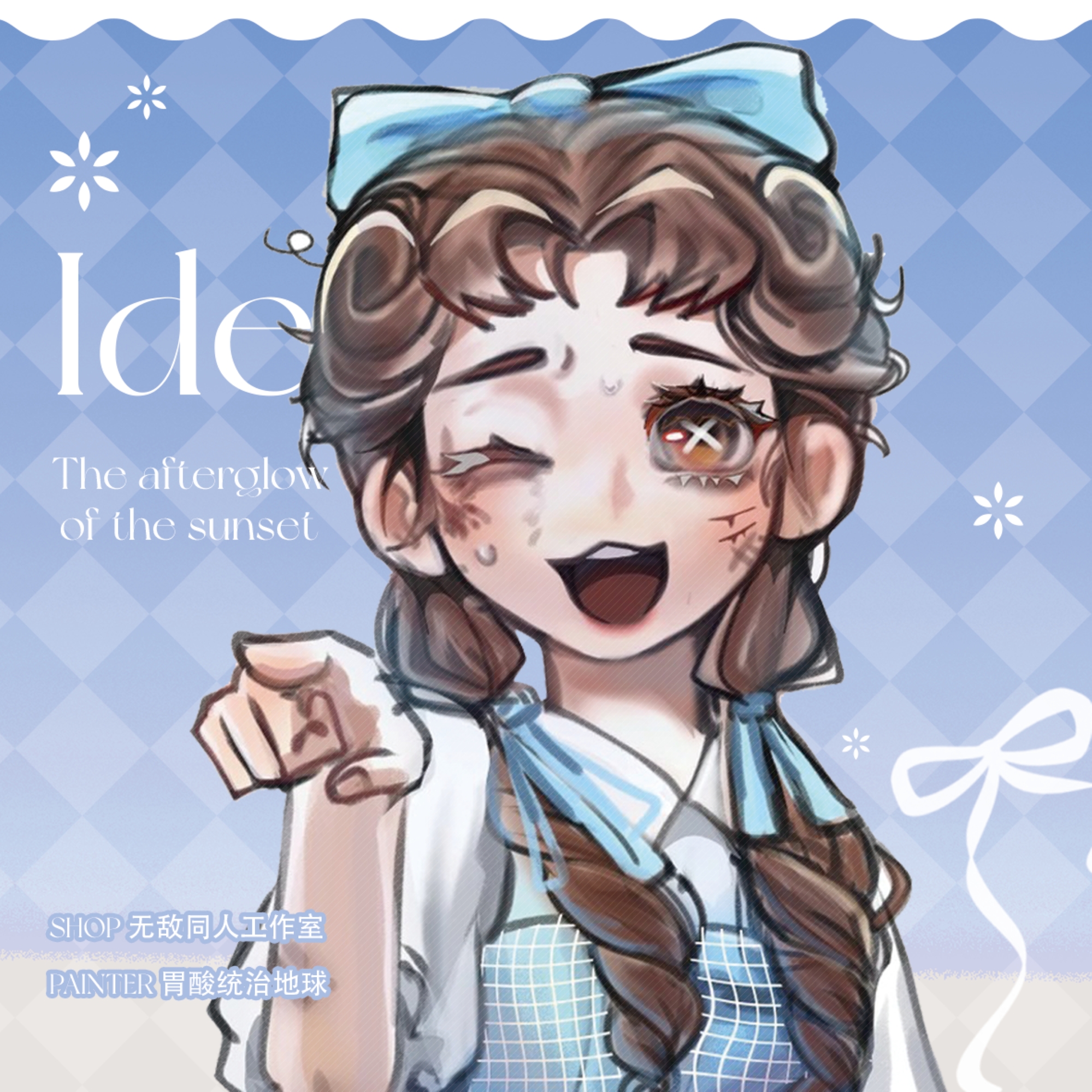 满49包邮【代理寄售】第五人格【落日余晖】小女孩同人周边明信片