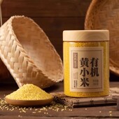 食在有方黄小米330g有机杂粮五谷小米粗粮米新米早餐粥