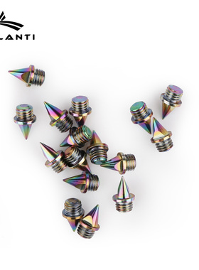 16/14颗 进口7mm炫彩钢钉 通用钢尖钉田径钉鞋钉子高硬度耐磨