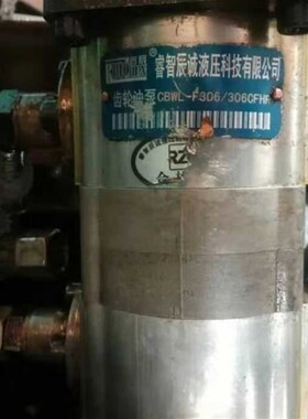 十堰睿智辰诚液压技术有限公司 双联齿轮油泵 CBWL-F306/W306CFHR