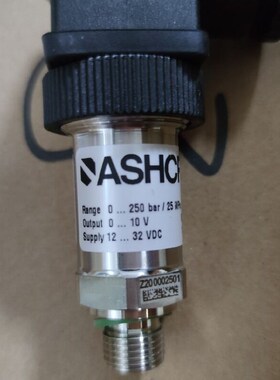 雅斯科KM41压力传感器0-400barE 0-10V注塑机伺服油压传感器