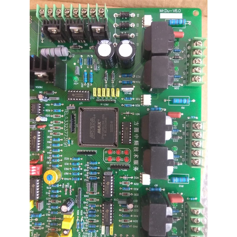 R.Du-V6.0中频电源线路板 中频炉主板 代替LDLJ-6中频控制板适用
