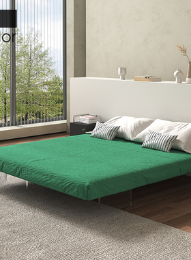 artcolor不锈钢无床头悬浮床架钢架小户型碳素钢高端一米五的床