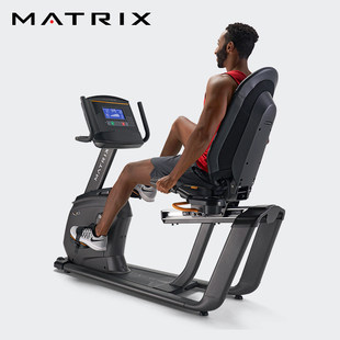 乔山健身车R50家用靠背式 室内健身动感自行车电磁控阻力健身器材