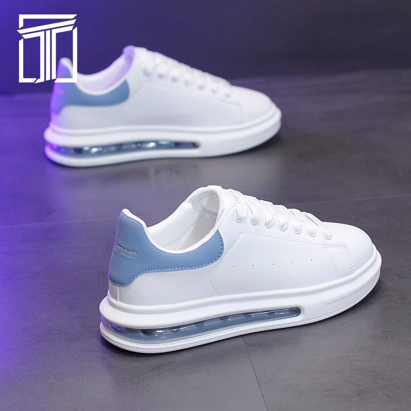 香港潮牌ITUN7G秋季新款男鞋韩版气垫休闲鞋厚底情侣款运动小白鞋