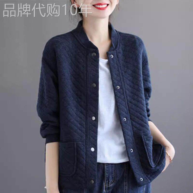 中年女装春秋款外套2025新款大码春季棒球服时尚洋气减龄春装上衣