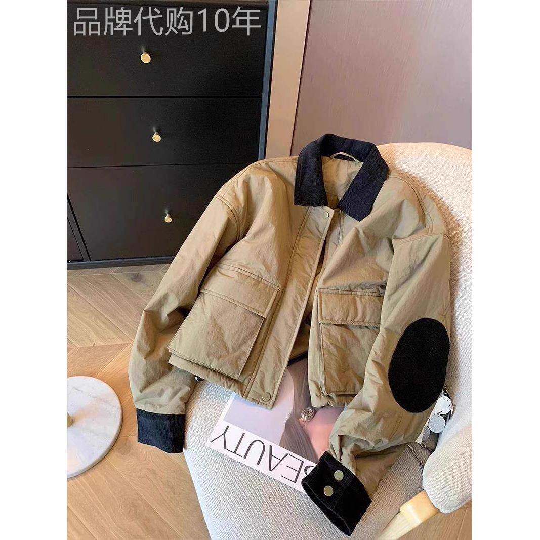 棉衣棉服女秋冬季2025年新款小个子短款休闲工装夹克棉袄外套上衣