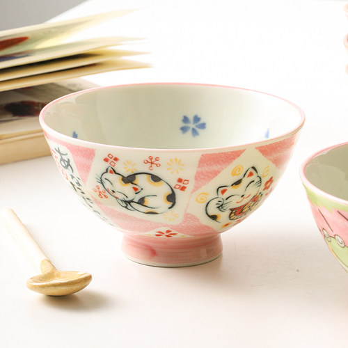 小鹿田烧日本进口特色饭碗餐具