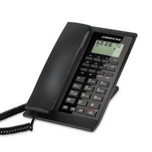 中诺电话机座机有线固定电话办公家用来电显示黑名单一键拨号C335