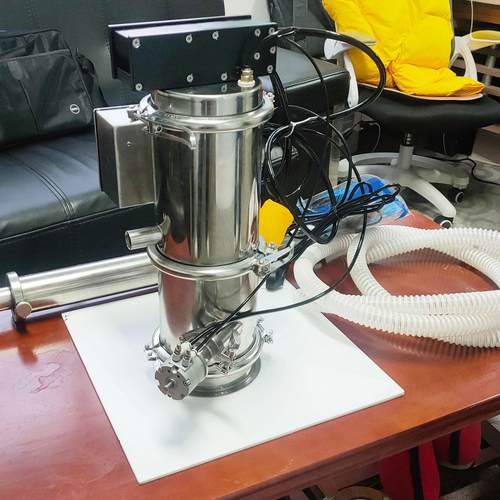 气动型车给料机 密闭QVC容器粉上料机 吸间用小型末料设备