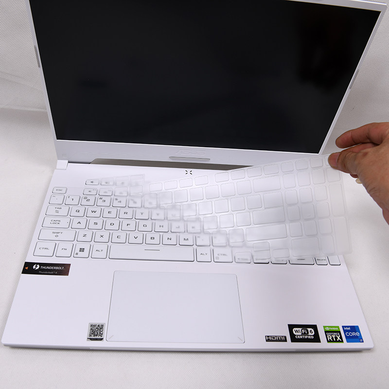 适用ASUS华硕天选air2022新品FX517ZC笔记本3PLUS电脑507透明707键盘膜15.6英寸TPU键盘ZM保护膜高清屏幕膜17