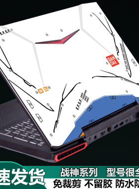 神舟Z7M战神KP7D2笔记本kp7GT15.6英寸电脑KP7G1炫龙炎魔T1ti炫龙t50炎魔t50ti贴纸KP5GA外壳KP7GC炫彩保护膜